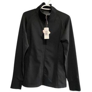 ELLEN TRACY ACTIVE Black Jacket XL NWT